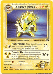 028 Lt. Surge's Jolteon